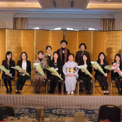Japan Association awards fellowships to ten students
