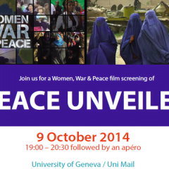 Film Screening “Women, War & Peace: Peace Unveiled”